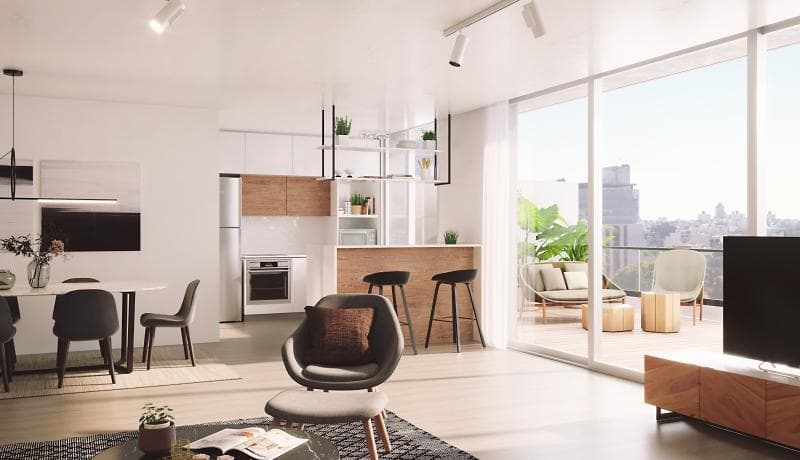 2-Bedroom Apartment for Sale / 62 m² with Balcony and Amenities in Palermo Green (205