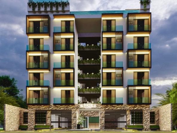 Apartment on QUERETARO STREET, 250 METERS FROM HUAYACAN AVENUE