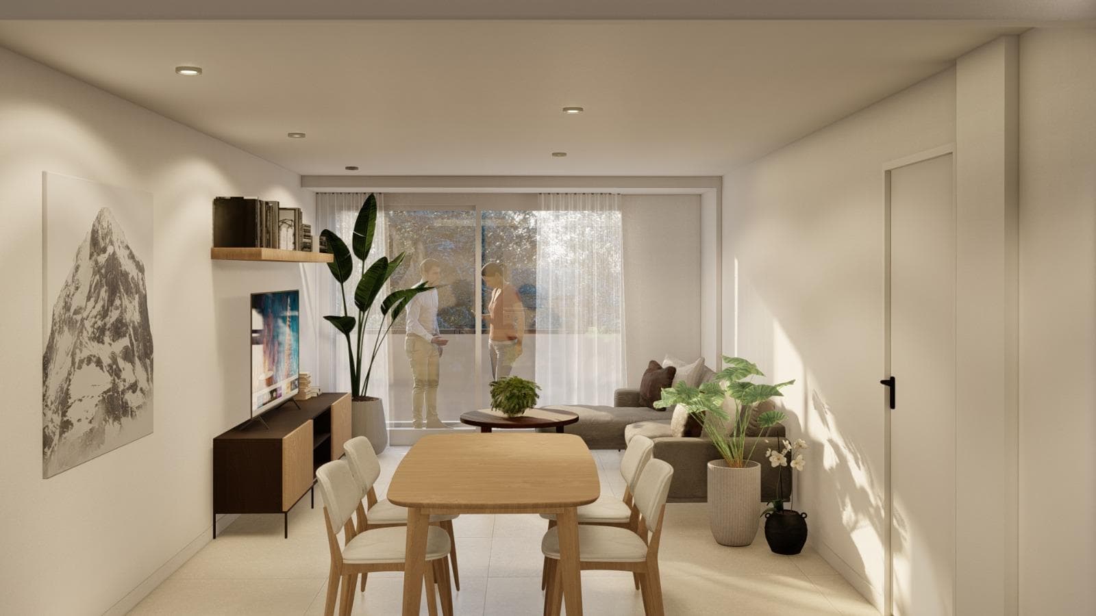 3-room apartment in Villa Primera
