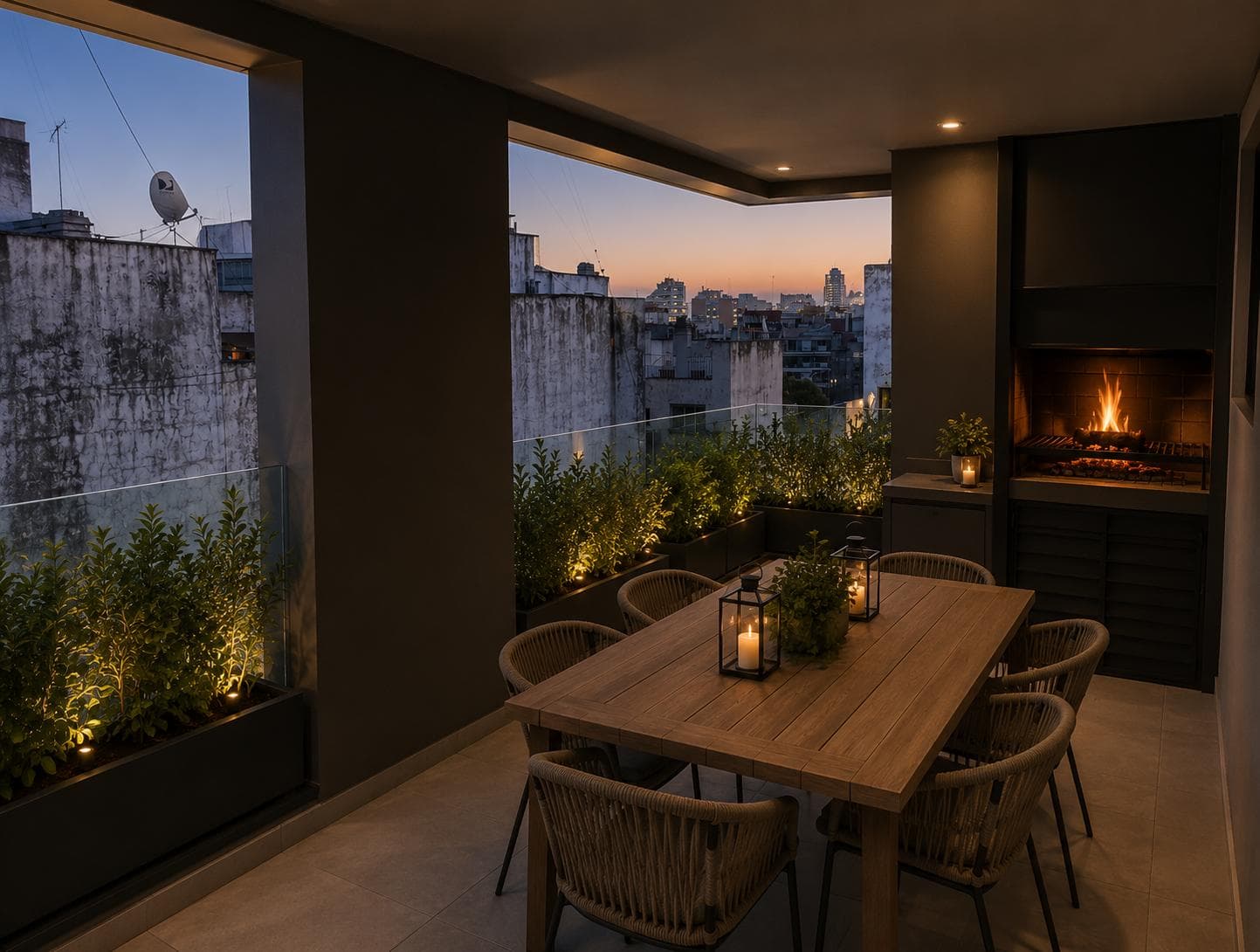 FOR SALE: 4-Room Apartment, 1,300 Laprida, Recoleta, with Balcony and Terrace - Brand-New