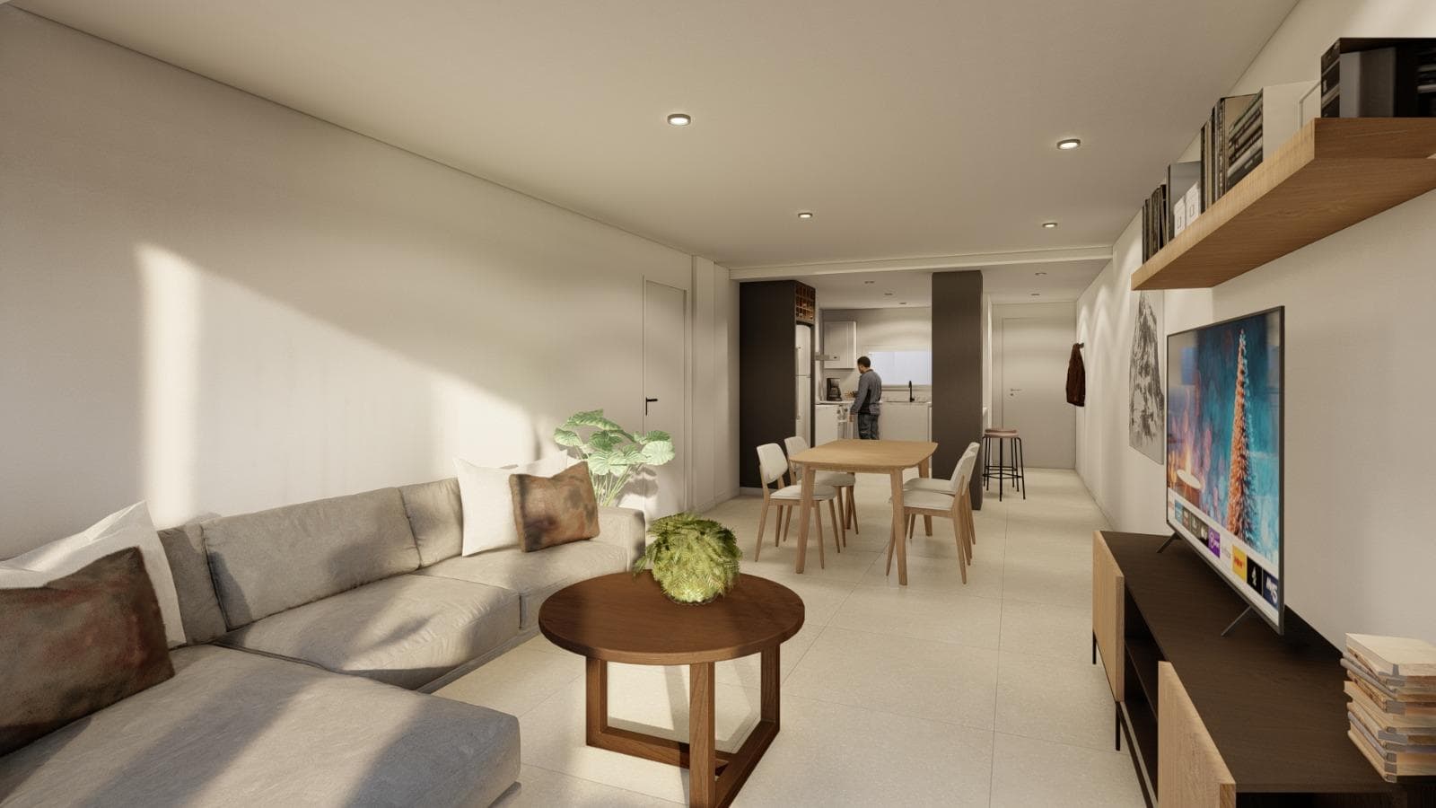 3-room apartment in Villa Primera