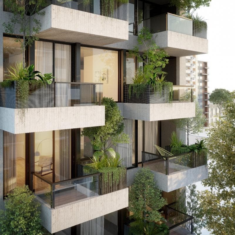 URBAN FOREST 2-ROOM APARTMENT ON THE GROUND FLOOR WITH GARDEN/PATIO