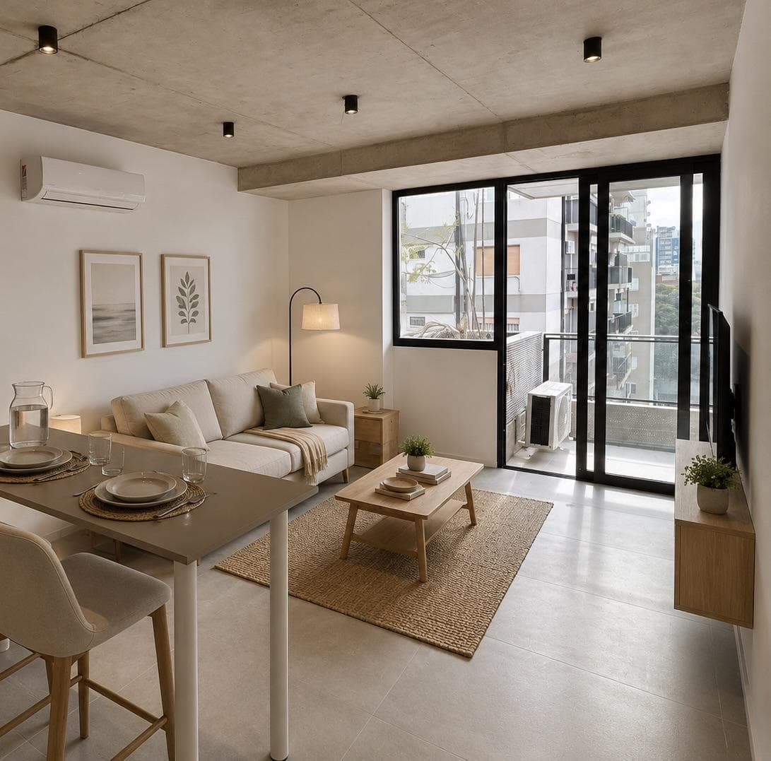 Brand-new studio apartments in Nuñez.