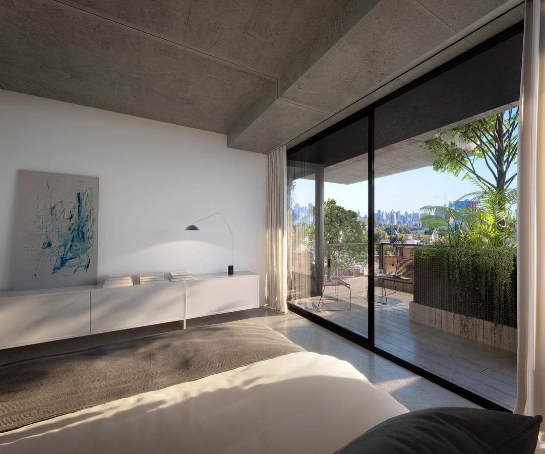 2-room apartment for sale with a balcony in Nuñez; brand-new