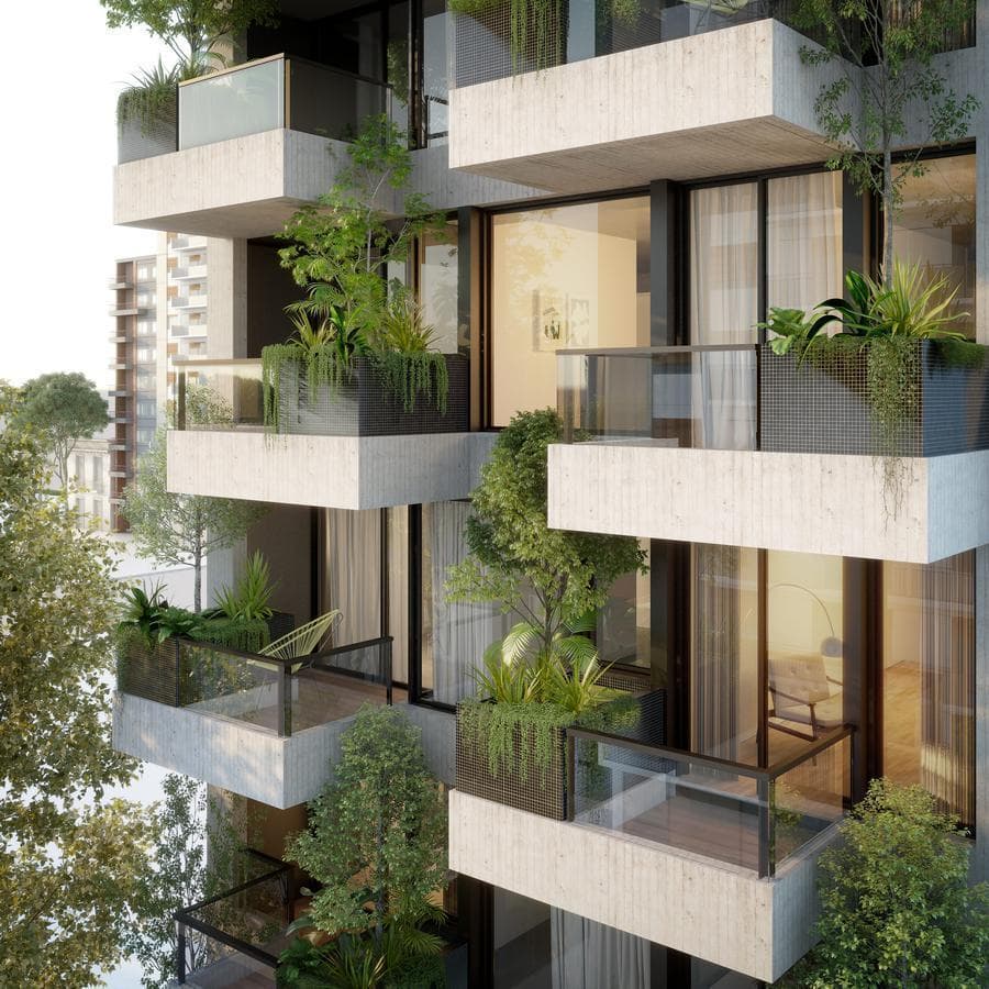 2-room apartment for sale with a balcony in Nuñez; brand-new