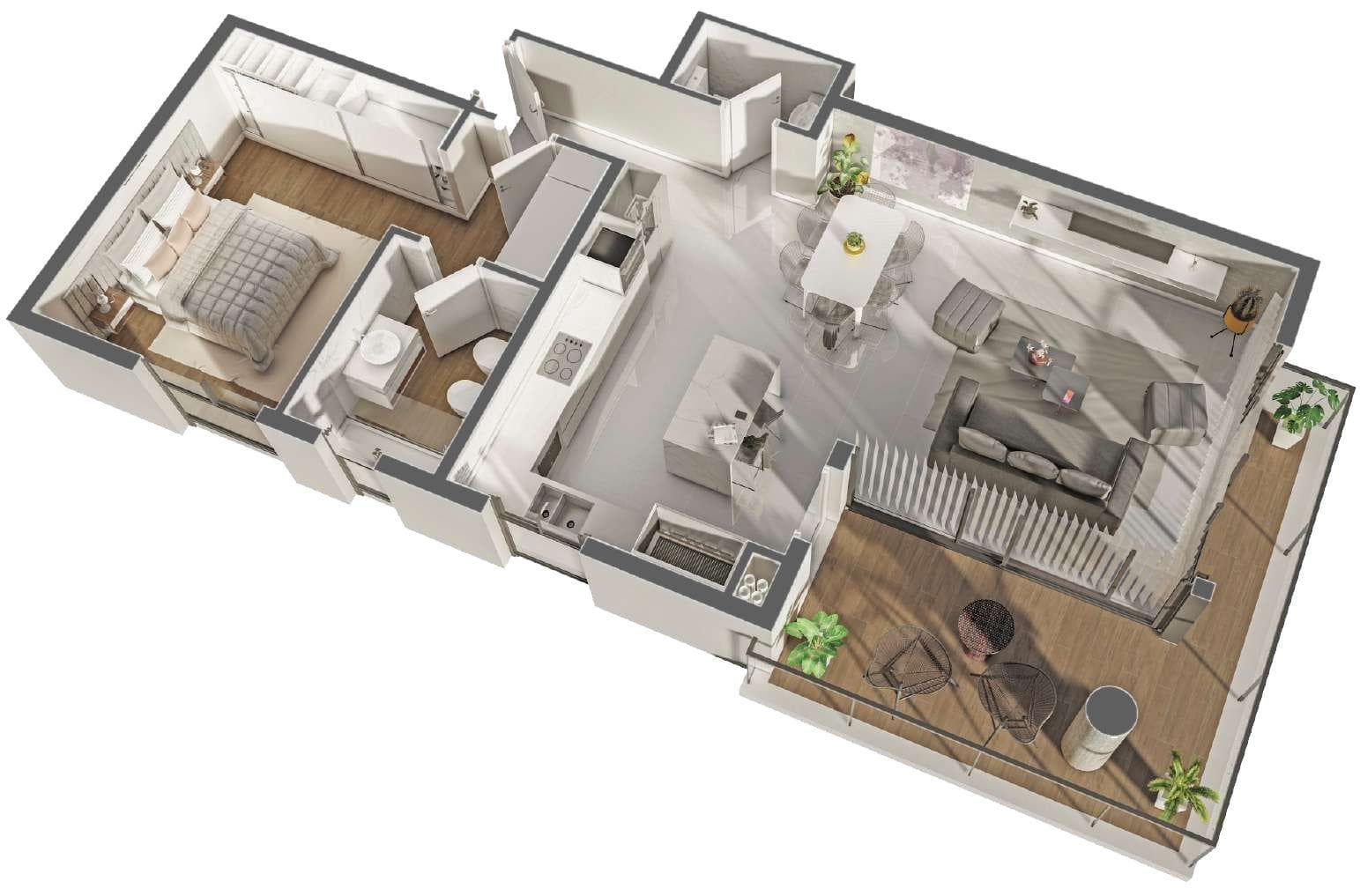 Apartment in Guemes