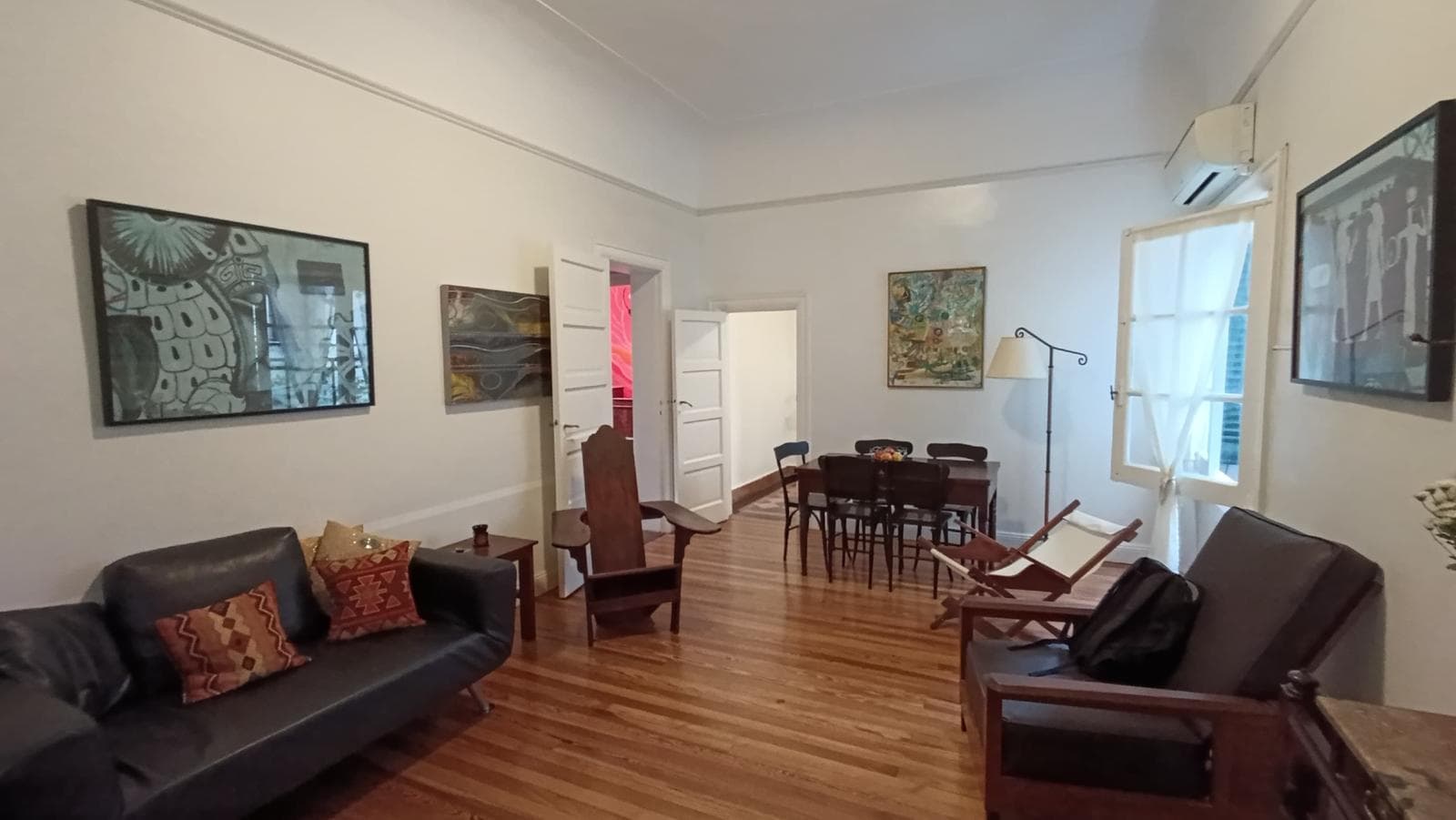 Furnished 3-room apartment, short-term rental package price in Palermo-Botánico