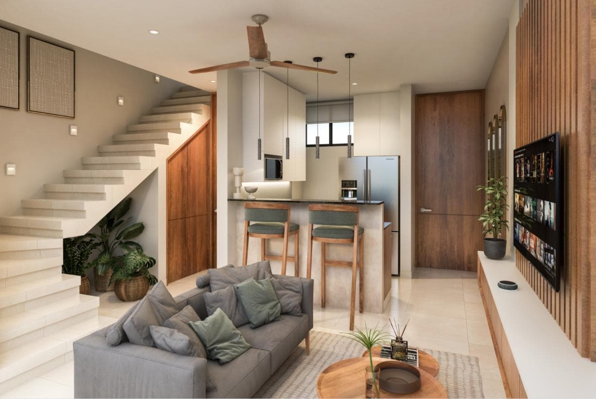 Apartment for sale in Miro Temozon, "Garden" model