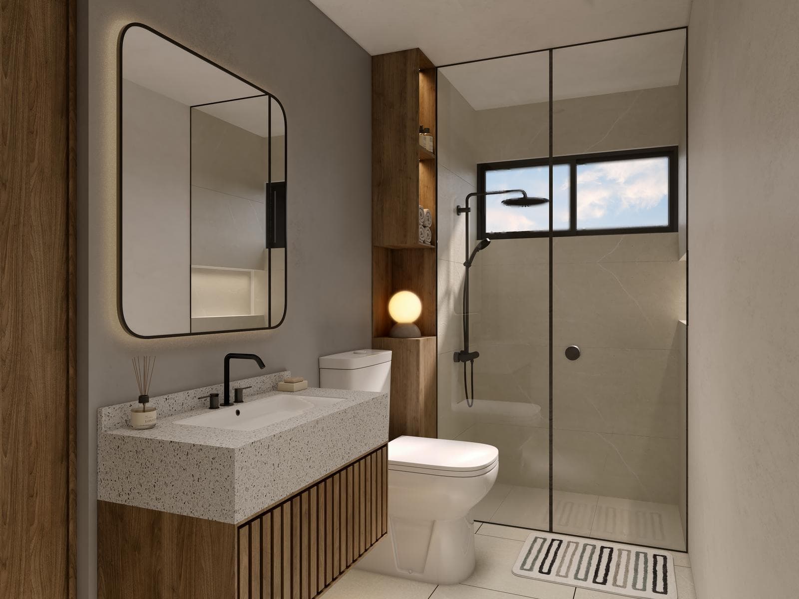 One-bedroom apartment in Nikora Dzitya