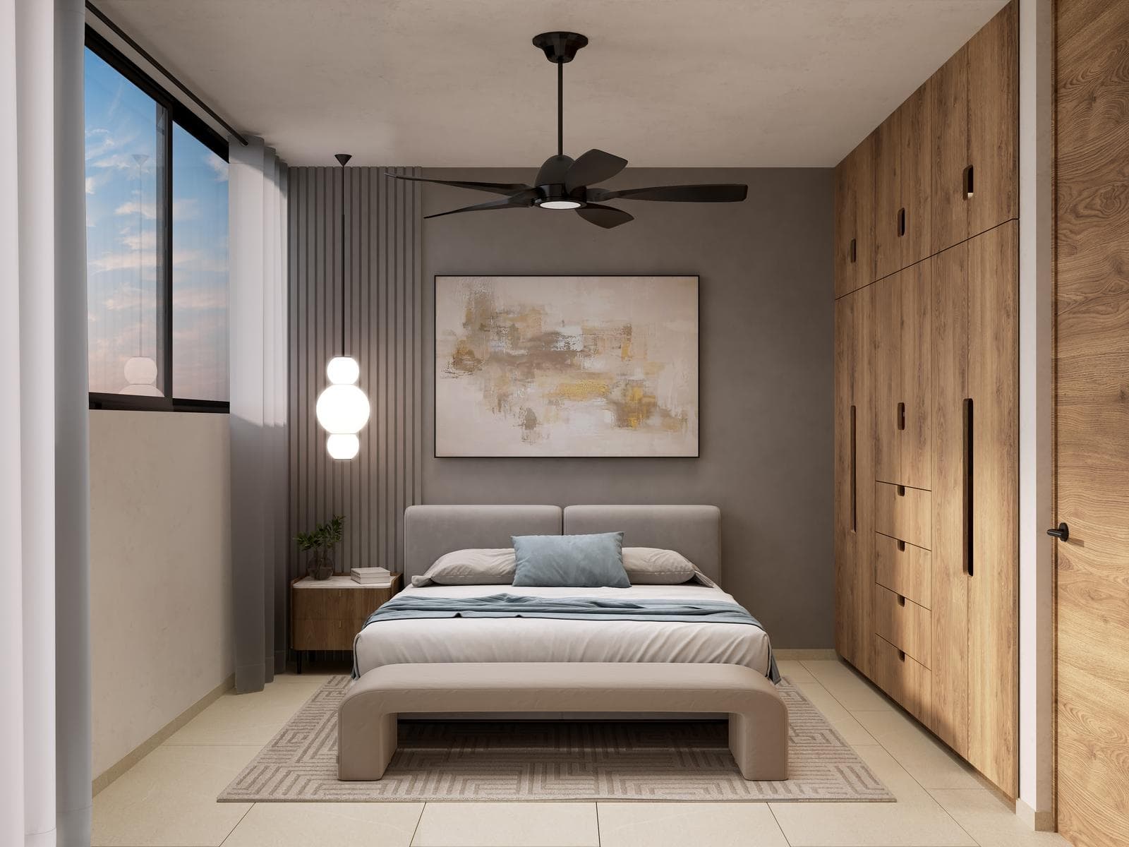 One-bedroom apartment in Nikora Dzitya