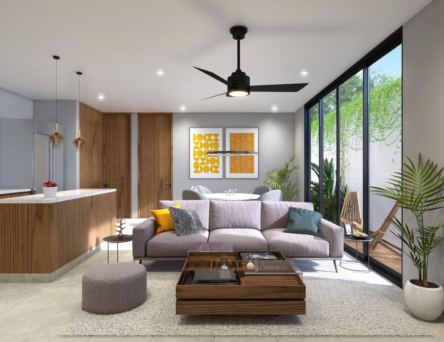 One-bedroom apartment for sale in Tabalta Temozon