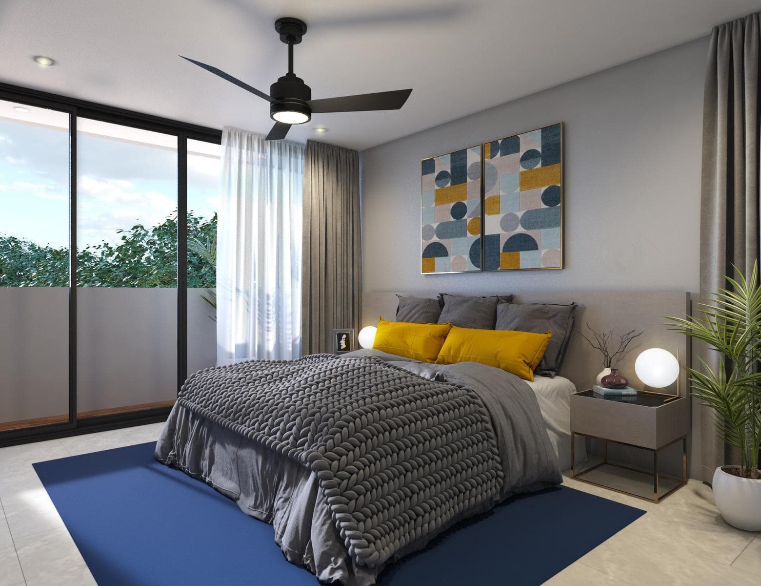 One-bedroom apartment for sale in Tabalta Temozon