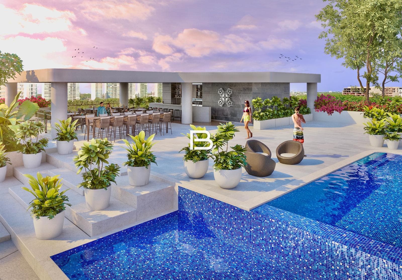 Apartment for Sale in a Residential Complex in Puerto Cancún