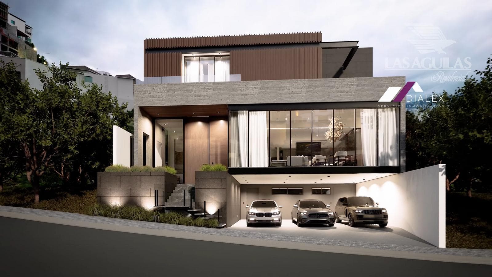 FOR SALE: 3-Story Home in LAS AGUILAS RESIDENCIAL in the ZONA CONTRY neighborhood of Monterrey - 607 m2