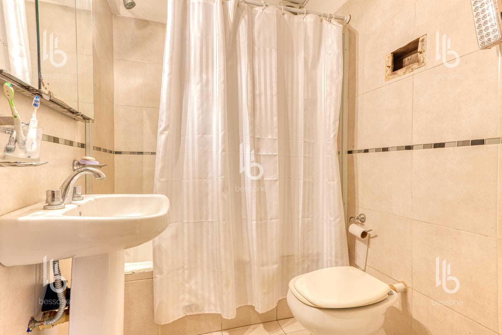 Departamento 3 Ambientes con Balcon Plaza Mitre