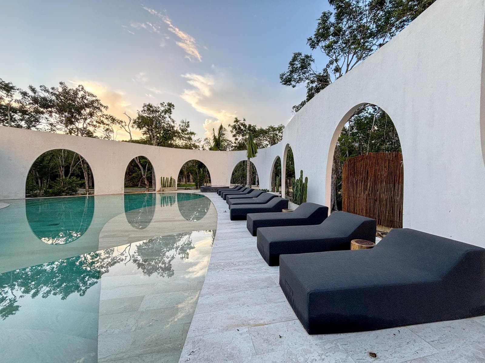 3 Residential Lots for Sale—With Gated Access and a Cenote-Style Pool in Tulum.