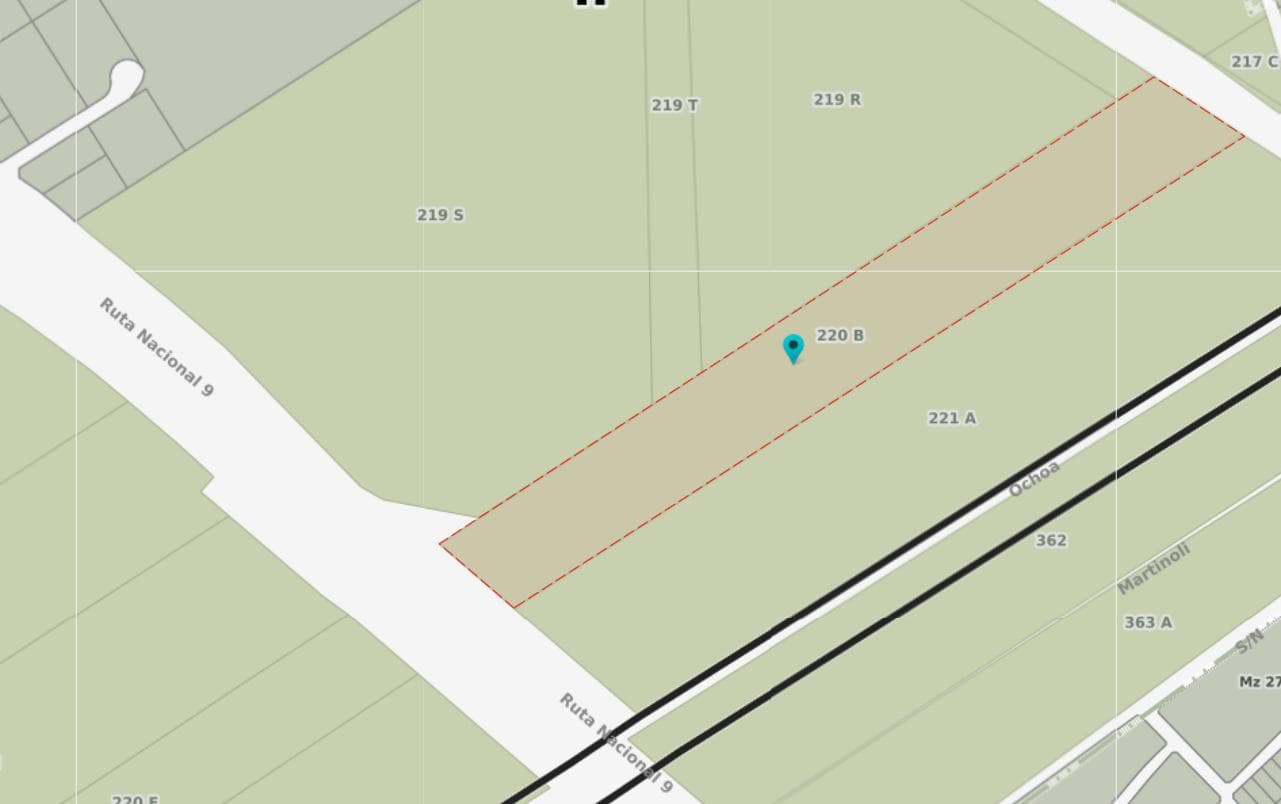 Lot for Sale on Panamericana at Km 81.5, with an area of 166,913 m² - Zarate