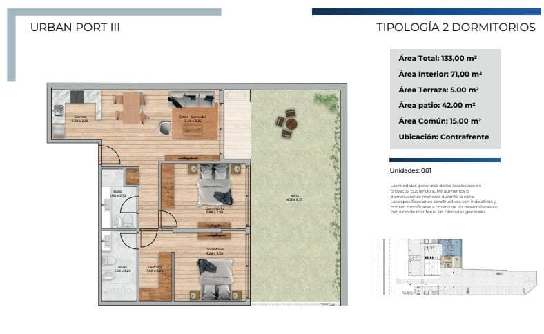 2-Bedroom Apartment for Sale in Buceo