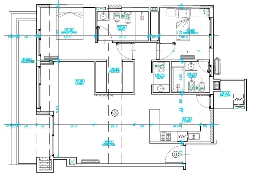 Brand-new 3-room apartment for sale