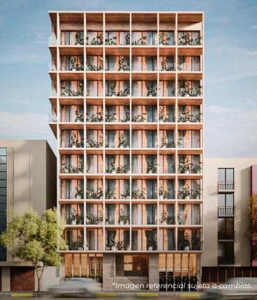Loft for sale on Chapultepec Ave., Roma Norte, pet-friendly, rooftop garden