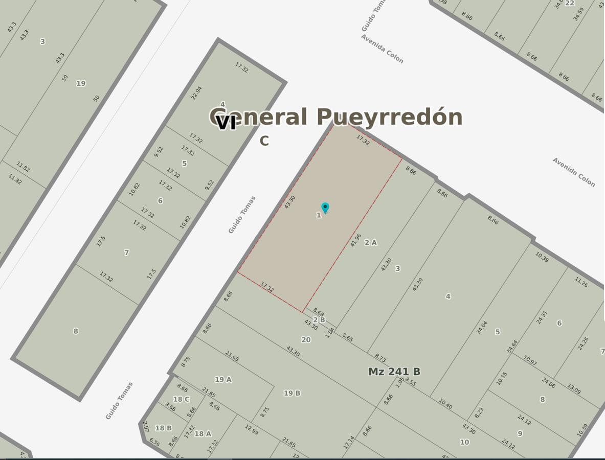 Land in the San Juan neighborhood