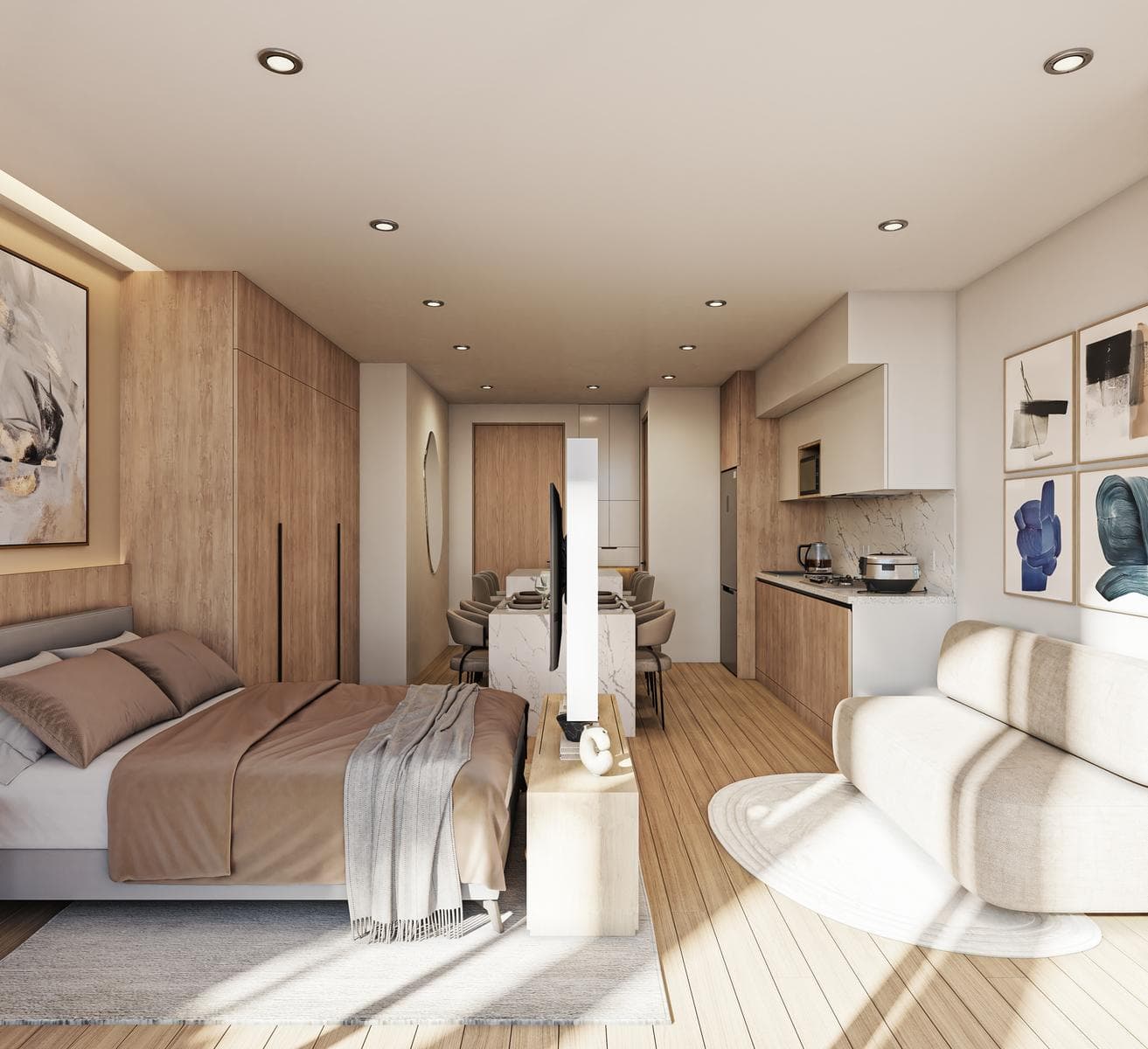 Loft en venta en Medellin, Roma Sur, pet friendly, roof garden