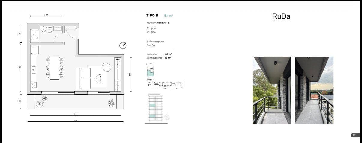 Studio Apartment for Sale - Available Now - Downtown Tigre