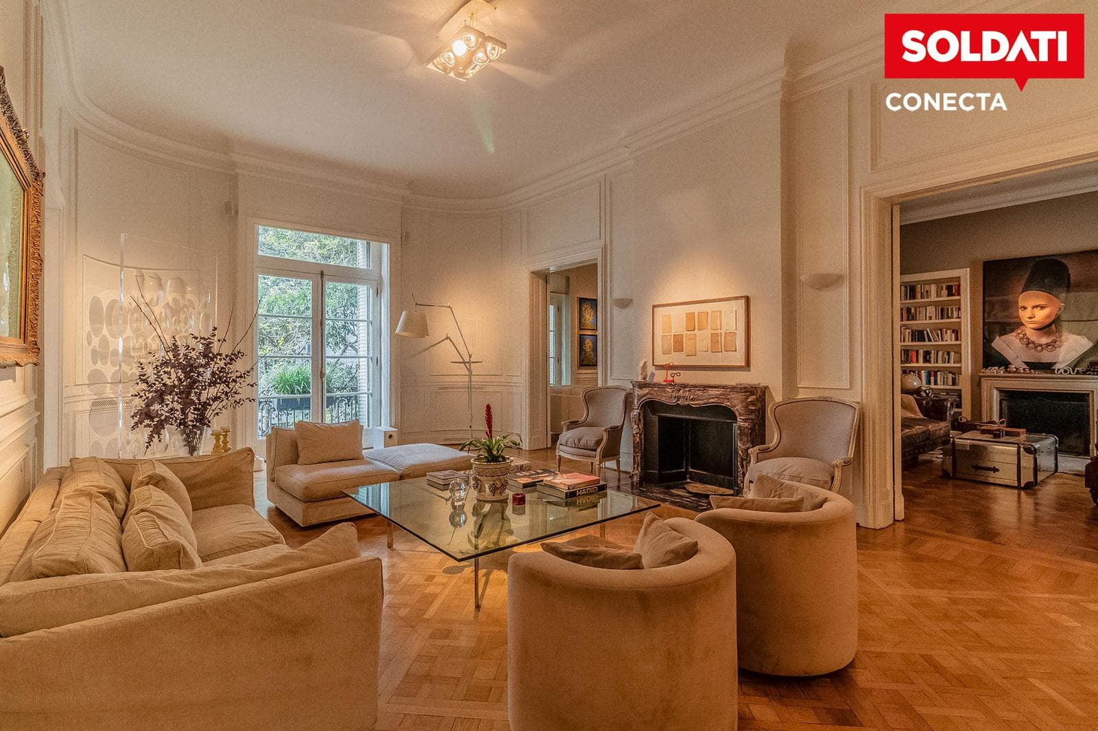French-Style 6-Bedroom Apartment for Sale - Retiro