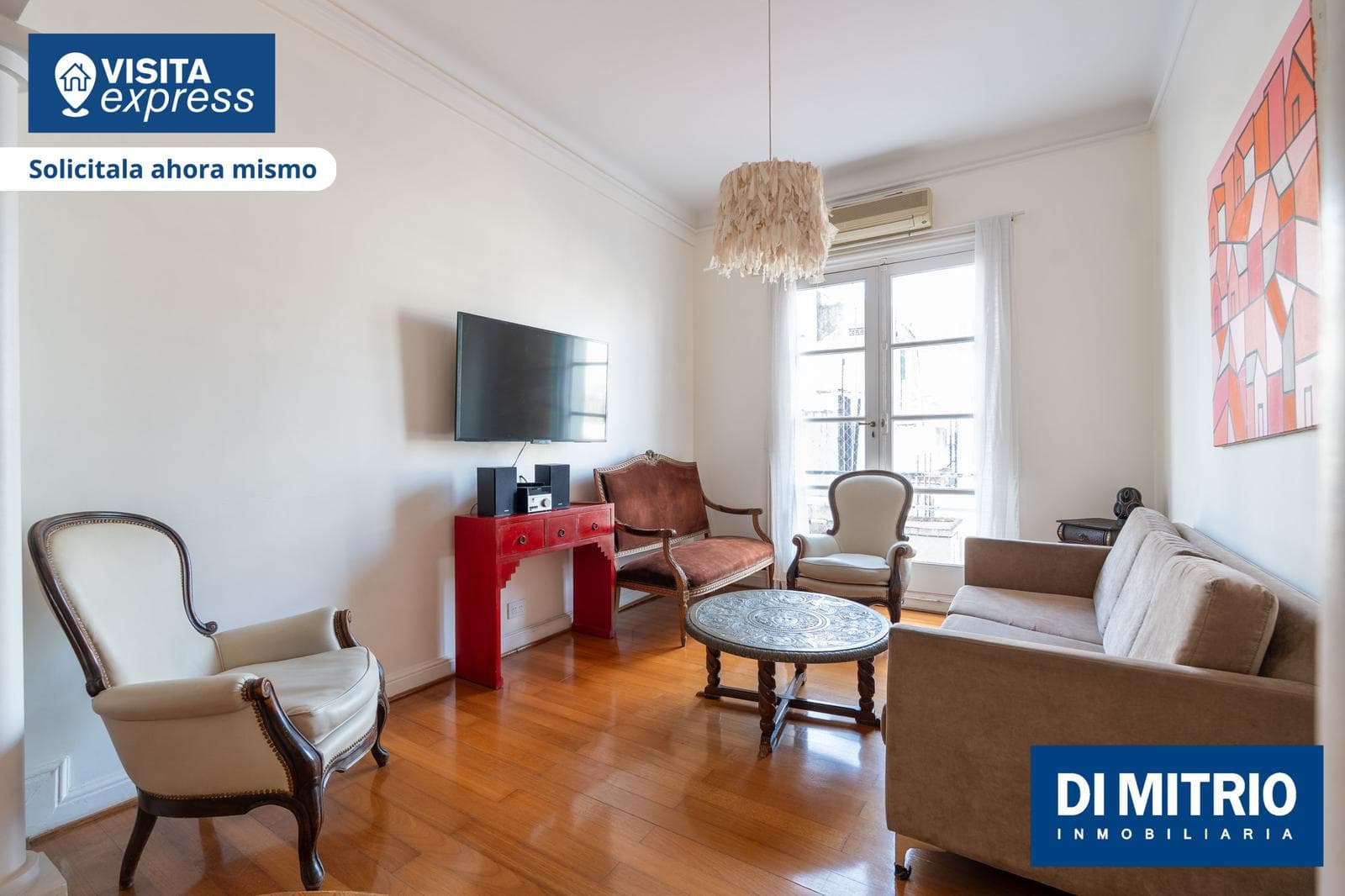 Downtown, 2-room apartment, 24-hour security