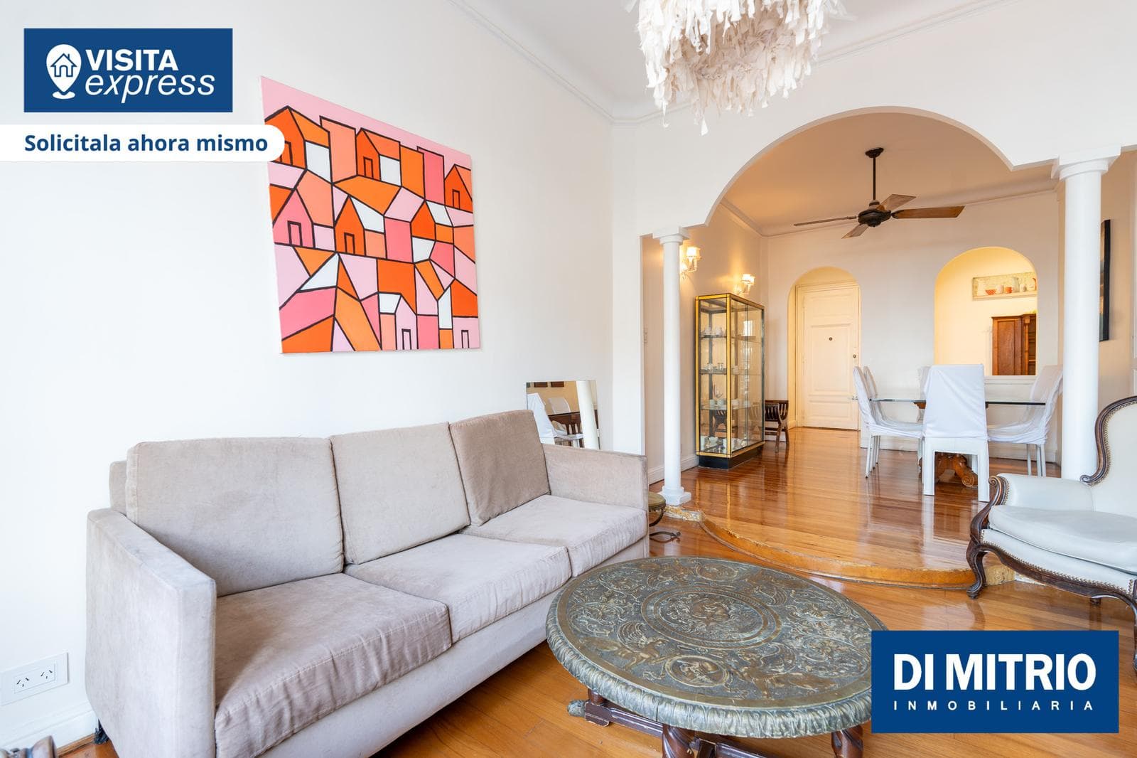 Downtown, 2-room apartment, 24-hour security