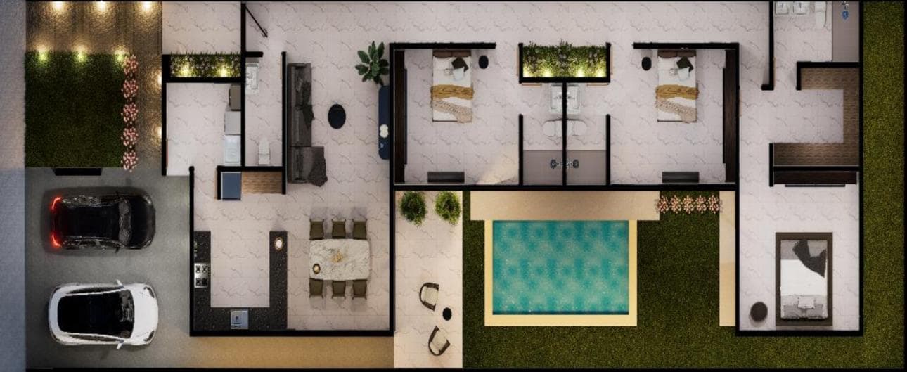 House for Sale in Cholul, Mérida, Yucatán