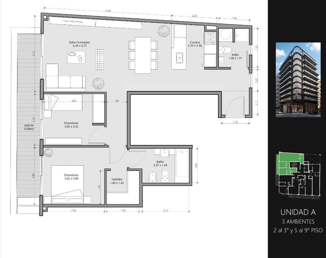 3-Bedroom Apartment for Sale in Recoleta - Brand New - Gym - Family Room - Rooftop
