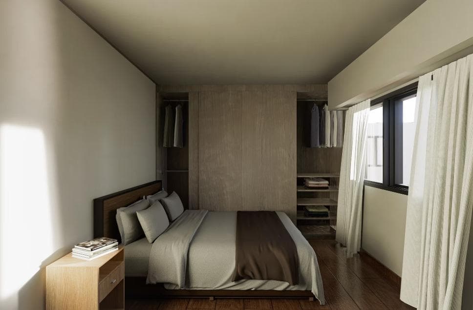 FOR SALE - 1-bedroom apartment with a balcony facing the west side of the building - Downtown, Rosario.