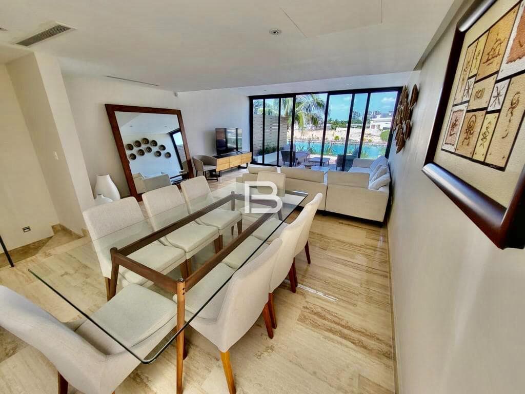 Canal Homes Puerto Cancún: Fully Furnished House for Rent