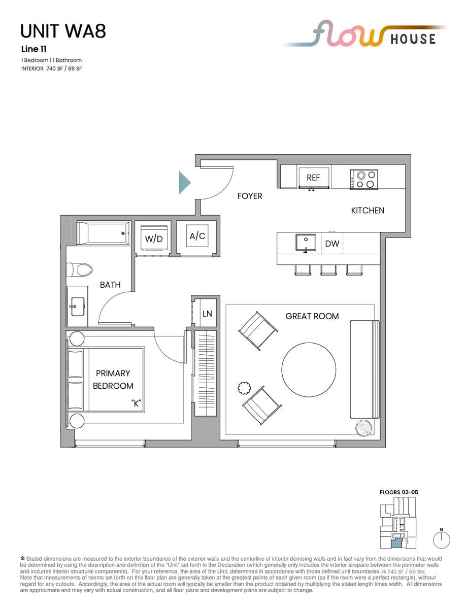 1-BEDROOM APARTMENT FOR SALE - FLOW HOUSE - DOWNTOWN MIAMI