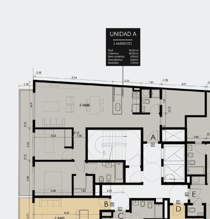 Montevideo 900 - 3 bedrooms, COURTYARD, BALCONY, Recoleta - Rooftop Gym & Sum