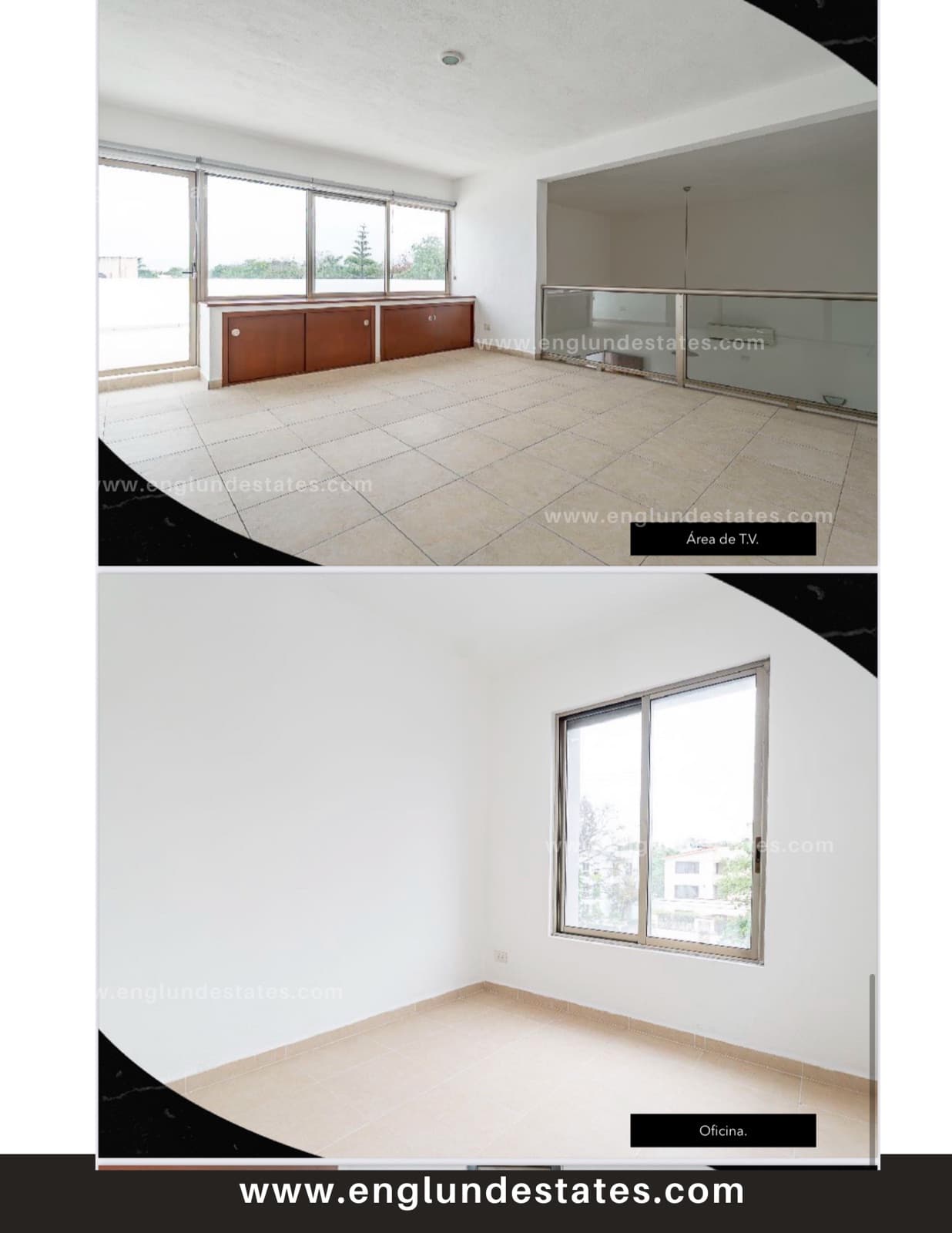 Two-story penthouse with 4 bedrooms, plus a studio and 4.5 bathrooms, near Plaza Las Américas