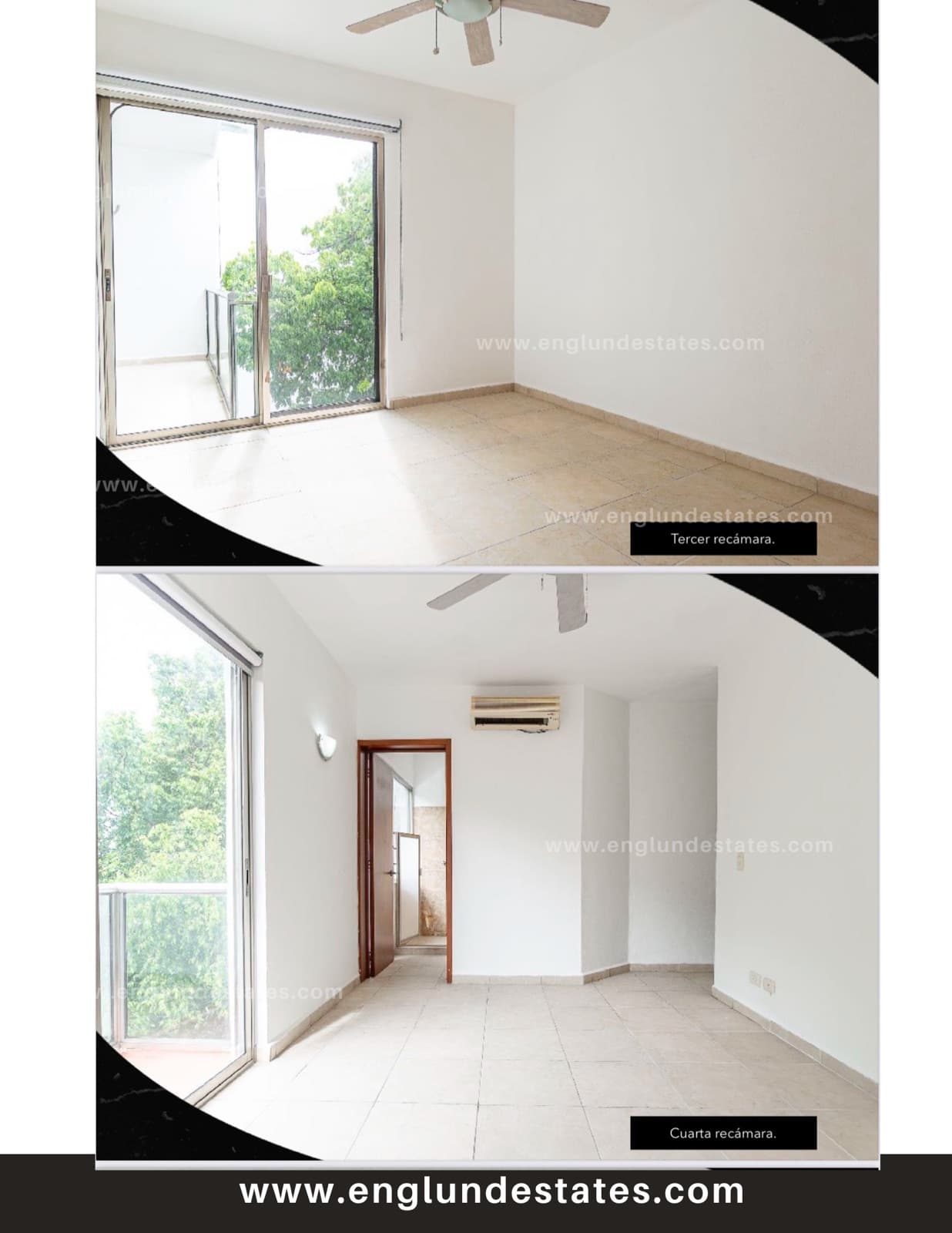 Two-story penthouse with 4 bedrooms, plus a studio and 4.5 bathrooms, near Plaza Las Américas
