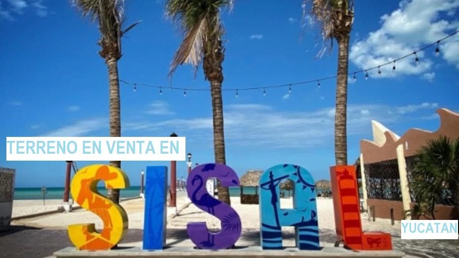 Beachfront Land for Sale, 1,385 m2, 10 ml of Beachfront, Sisal, Yucatán