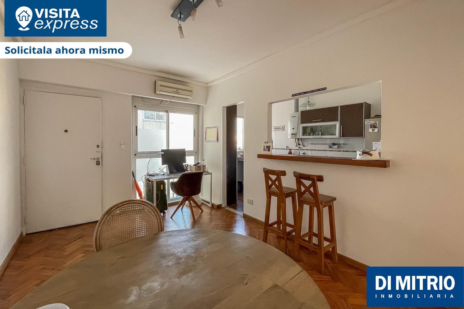 3-Room Apartments in Barracas with a Balcony and Storage Room