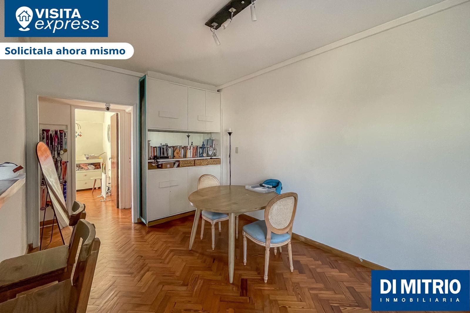 3-Room Apartments in Barracas with a Balcony and Storage Room
