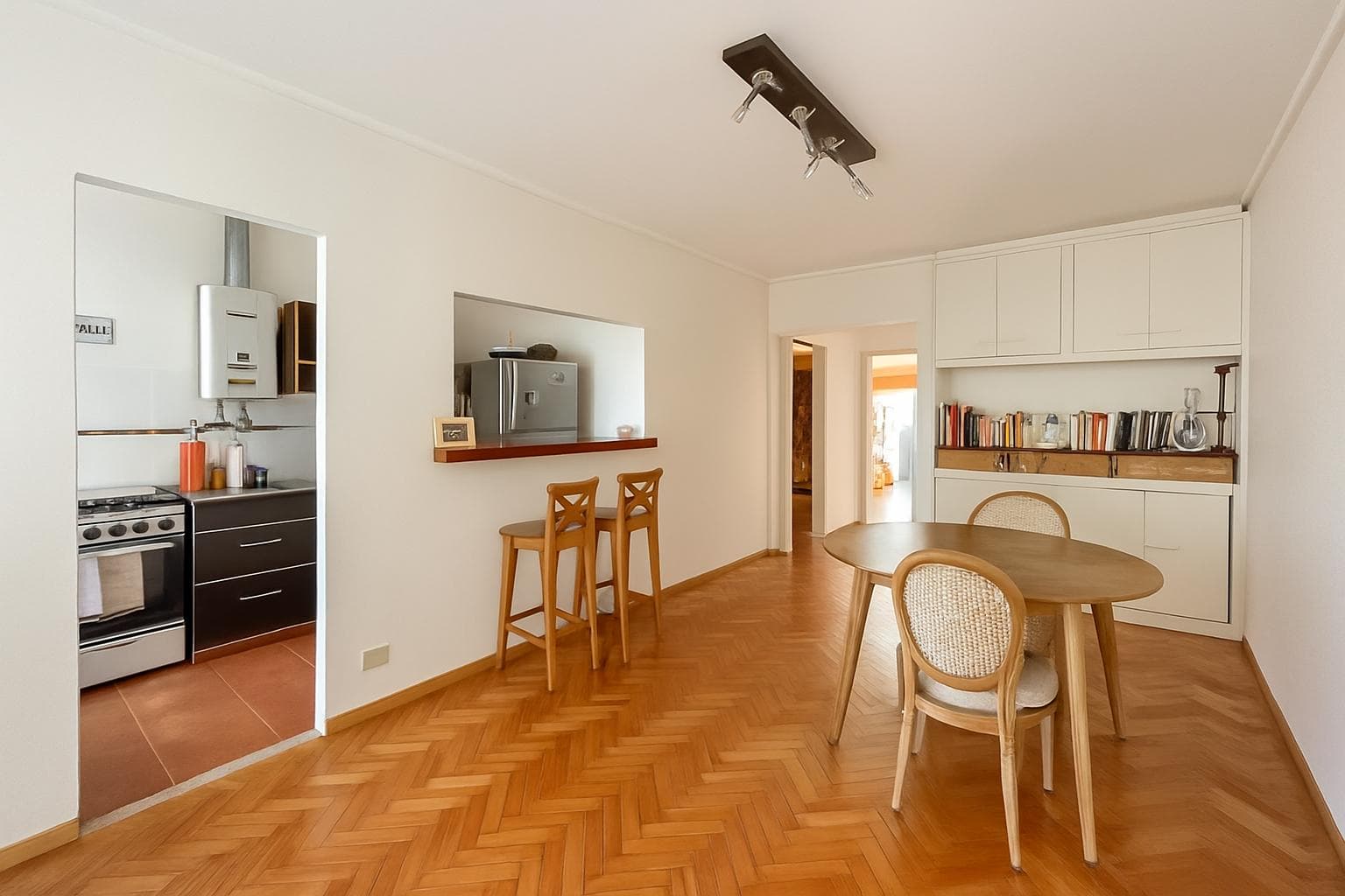 3-Room Apartments in Barracas with a Balcony and Storage Room