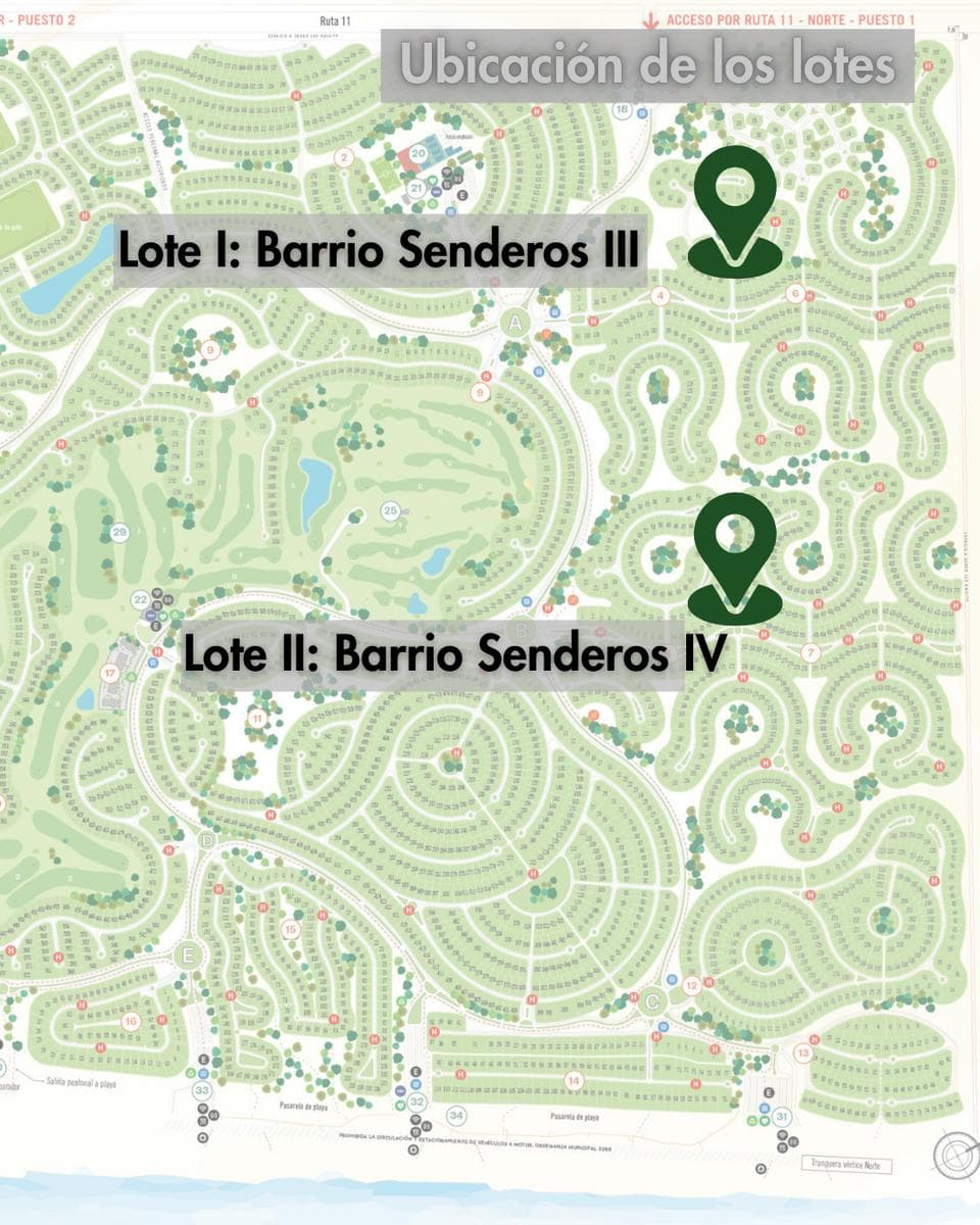 Lot in Costa Esmeralda-Senderos IV