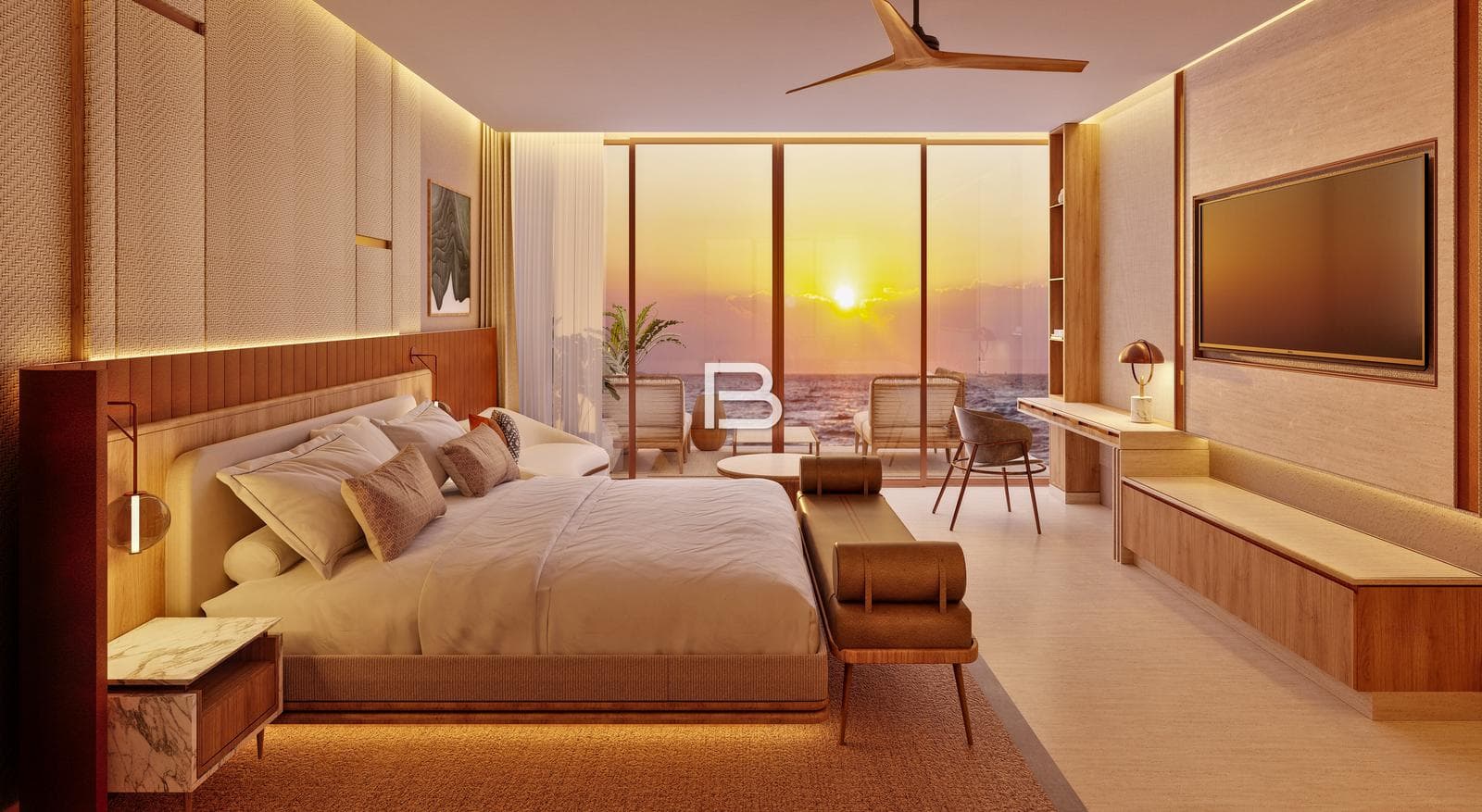 3-Bedroom Apartment in Costa Mujeres