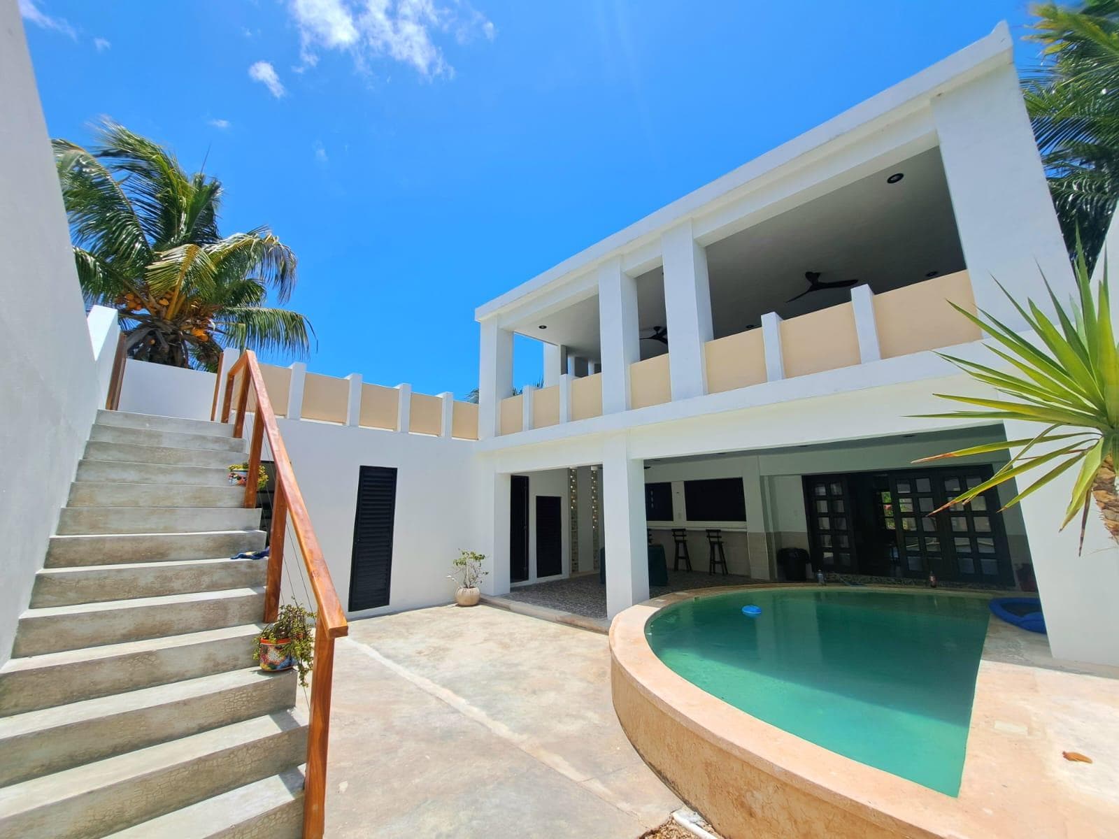 House for Sale on the Beach in Chicxulub, Yucatán