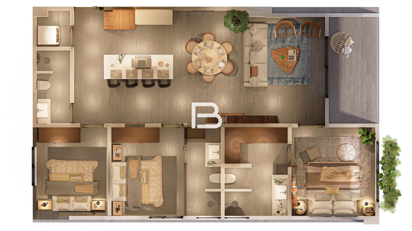 Zelva44 – Río Residencial: Apartment for Sale