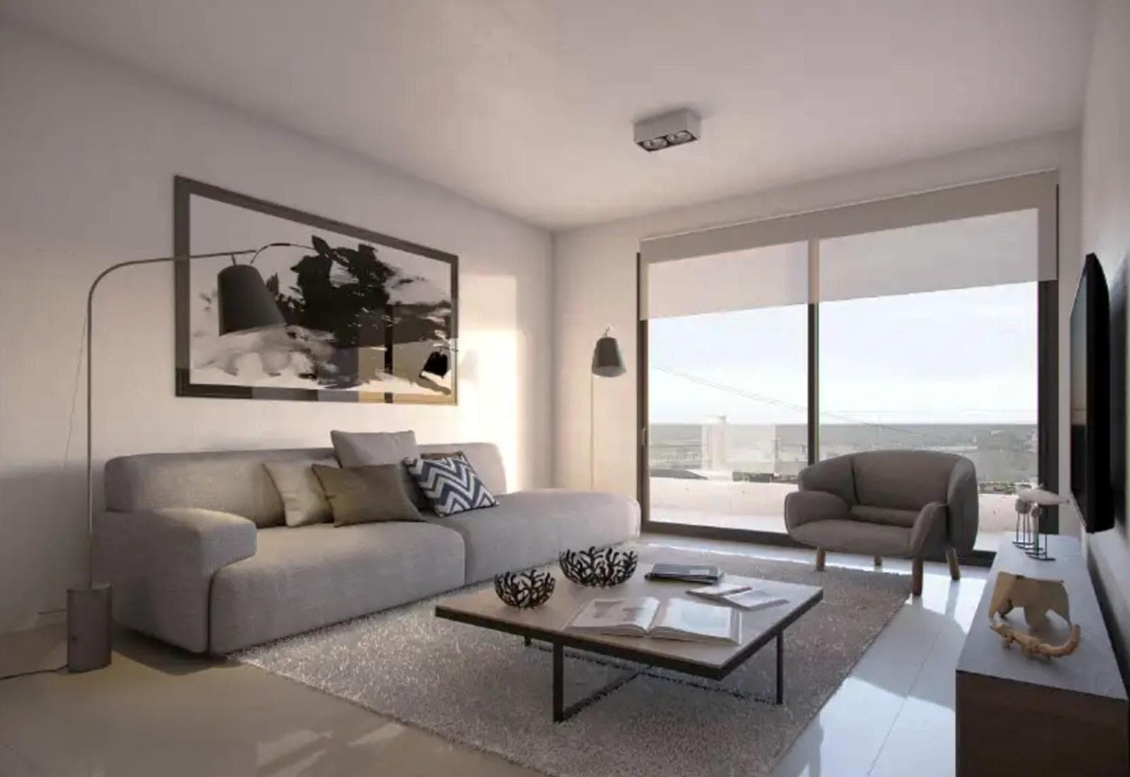 Brand-new 1-room apartment for sale in Pilar