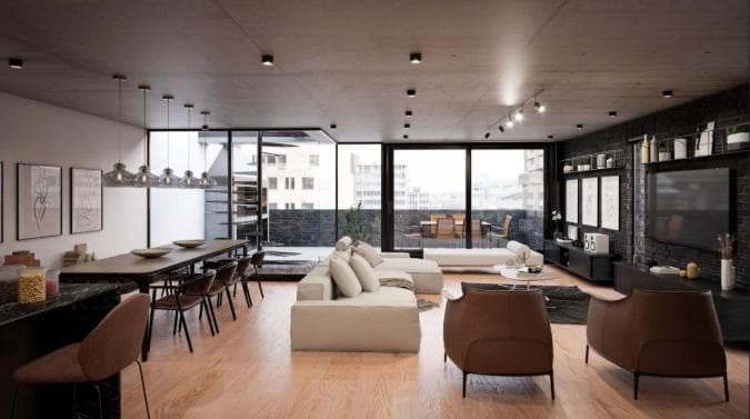 FOR SALE - 1-bedroom apartment with a balcony - Downtown, Rosario.