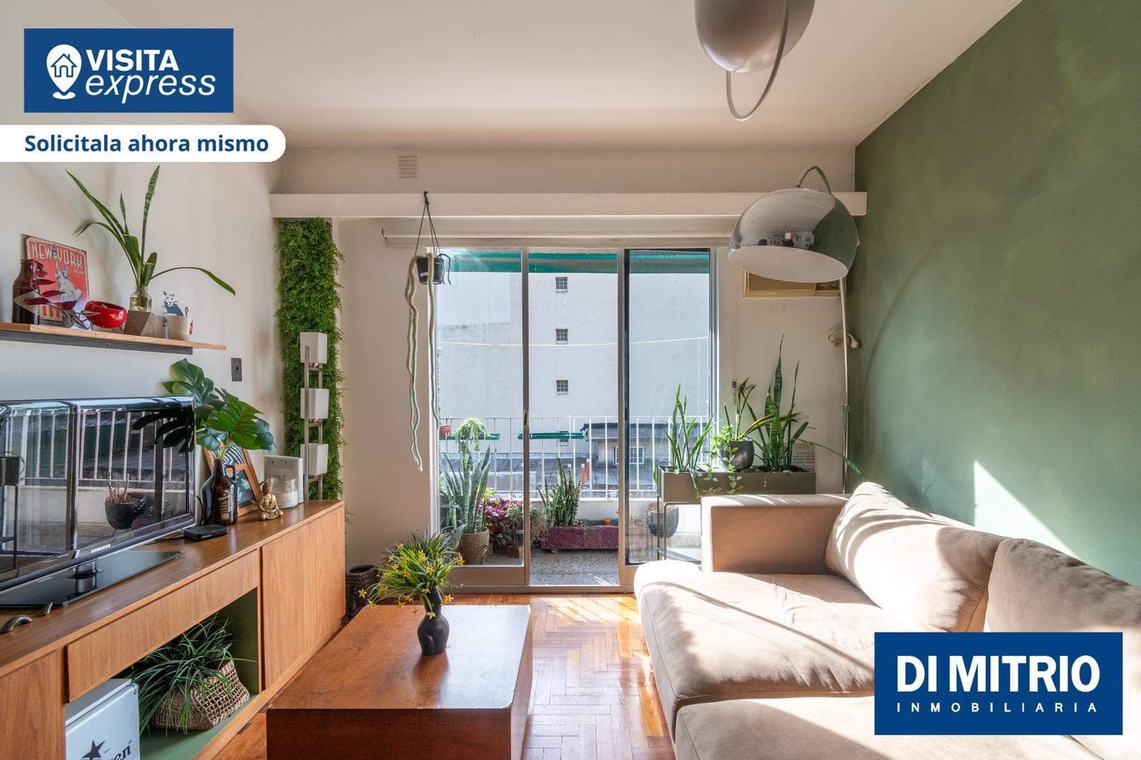 Flores: 4-room apartment with a continuous balcony and 3 bedrooms