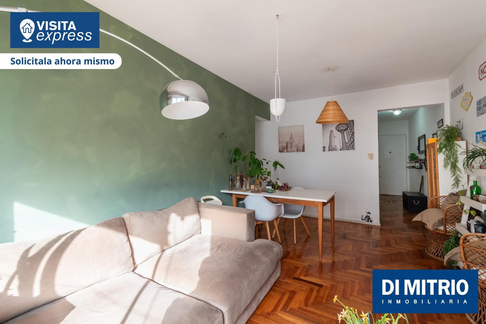 Flores: 4-room apartment with a continuous balcony and 3 bedrooms
